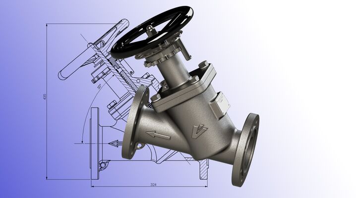 Schrägsitzventil Kesselwagen